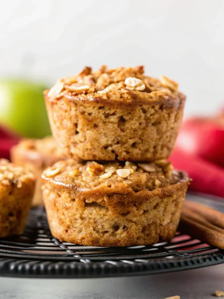 Apple Cinnamon Baked Oatmeal Cups