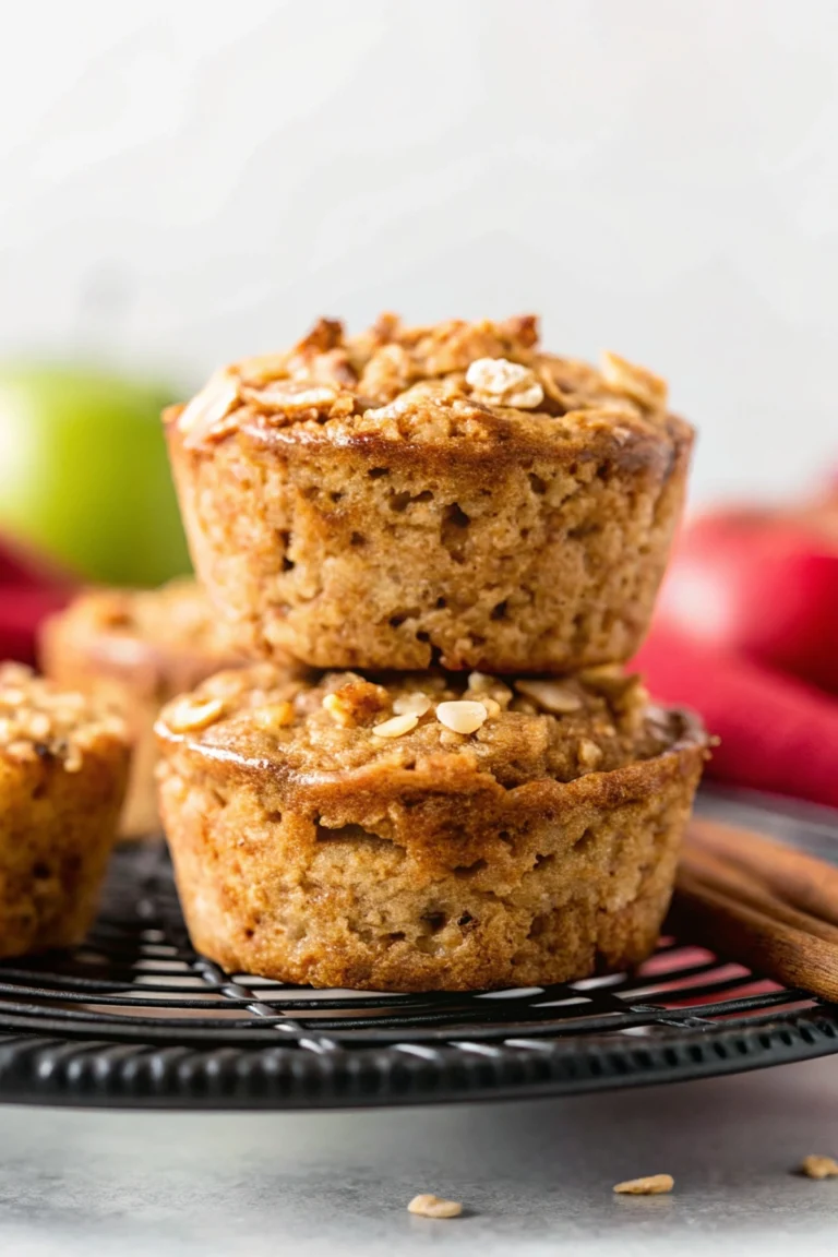 Apple Cinnamon Baked Oatmeal Cups