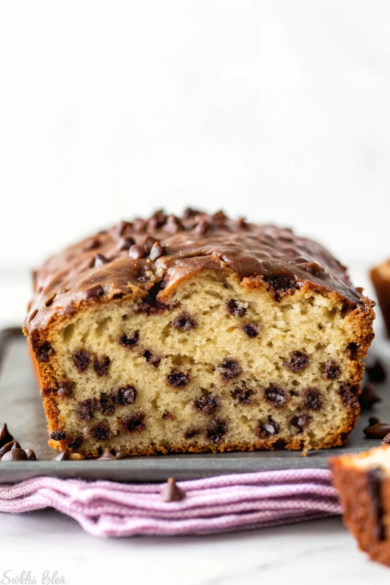 chocolate chip loaf cake