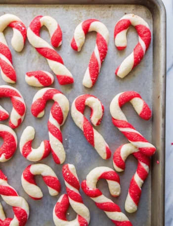 Candy Cane Cookies