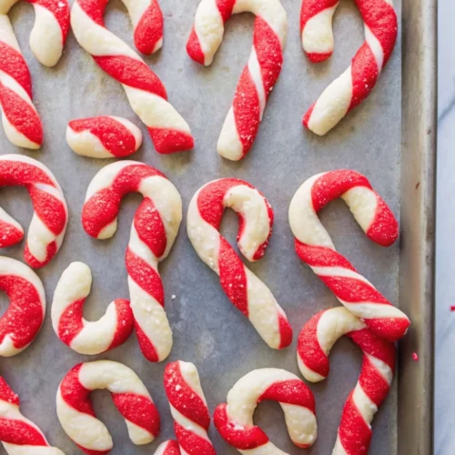 Candy Cane Cookies