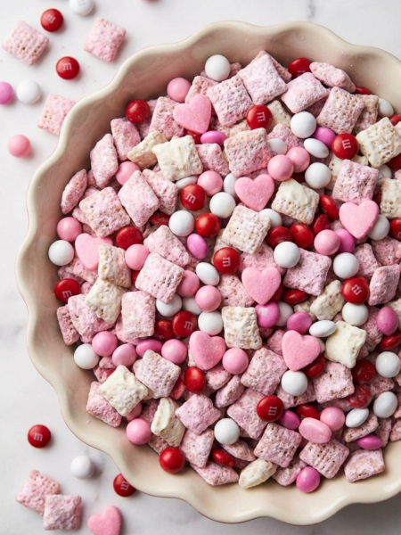 Valentine's Day Muddy Buddies