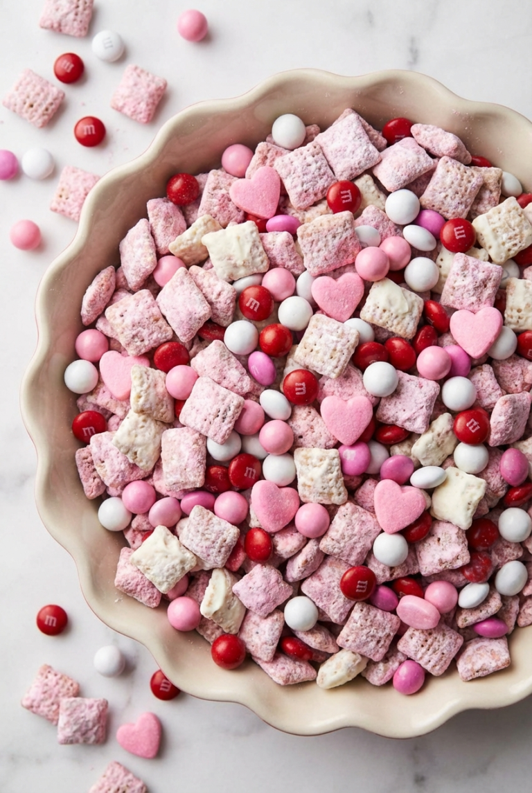 Valentine's Day Muddy Buddies