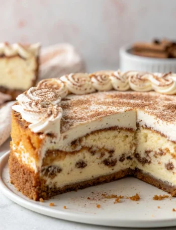 Cinnamon Swirl Cheesecake