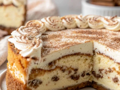 Cinnamon Swirl Cheesecake
