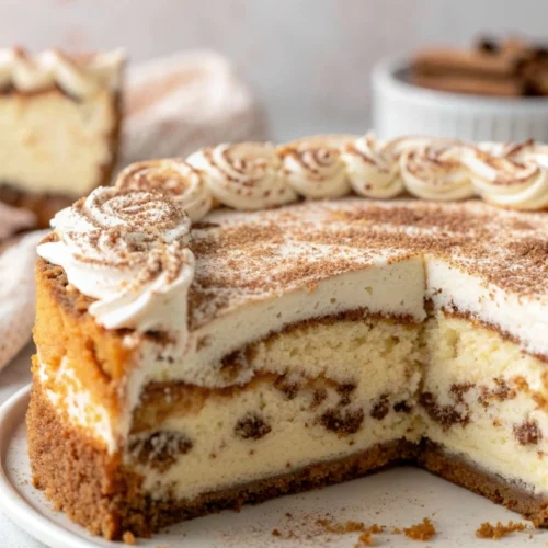Cinnamon Swirl Cheesecake