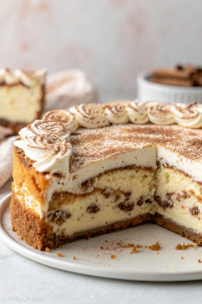 Cinnamon Swirl Cheesecake