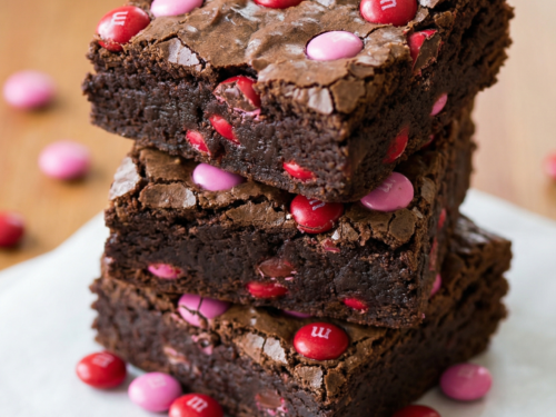 Valentine’s Day brownies