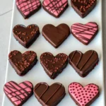Fudgy Heart-Shaped Brownies