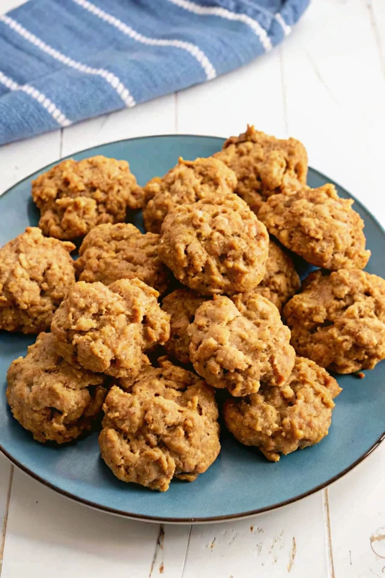 No-Bake Peanut Butter Cookies