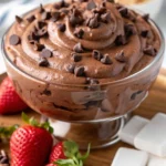 Brownie batter dip