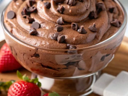 Brownie batter dip