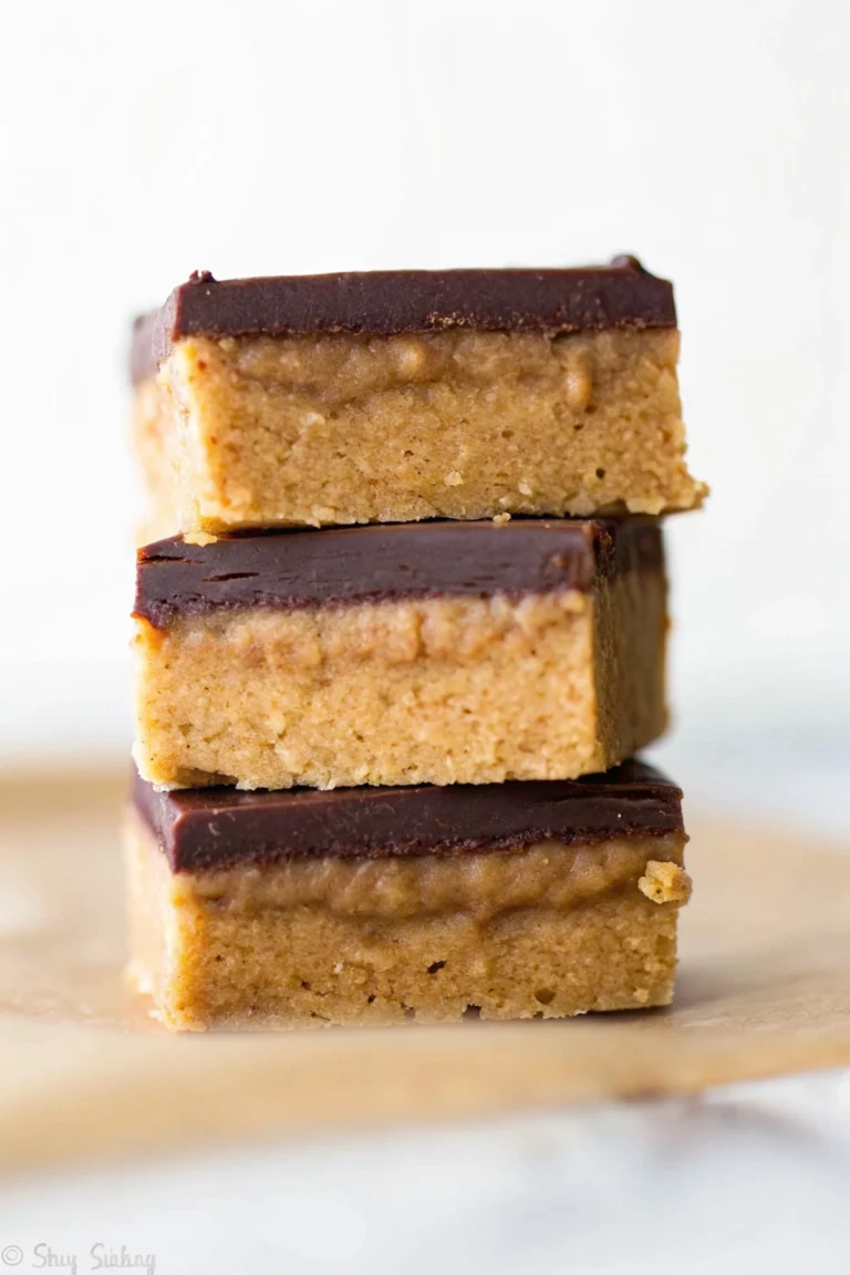 No-bake chocolate peanut butter bars