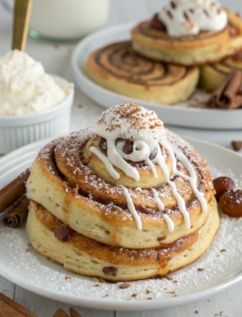 Cinnamon Roll Pancake