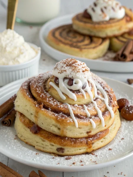 Cinnamon Roll Pancake