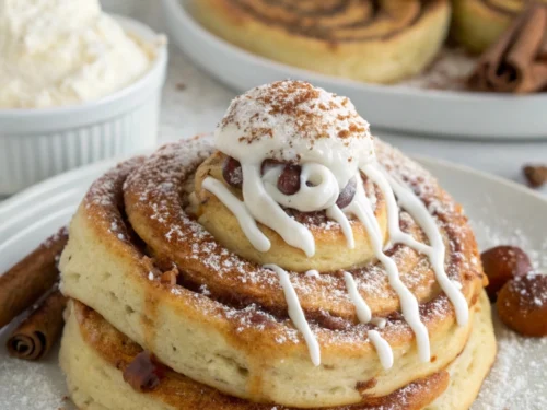 Cinnamon Roll Pancake