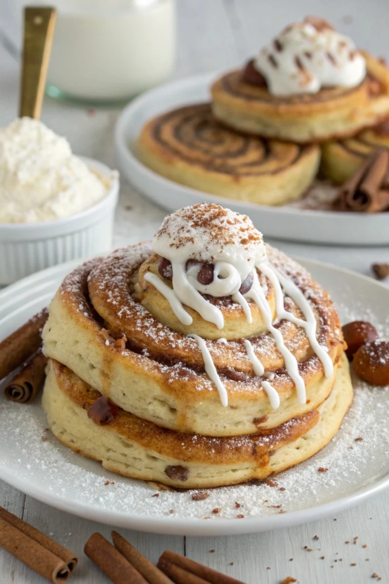 Cinnamon Roll Pancake