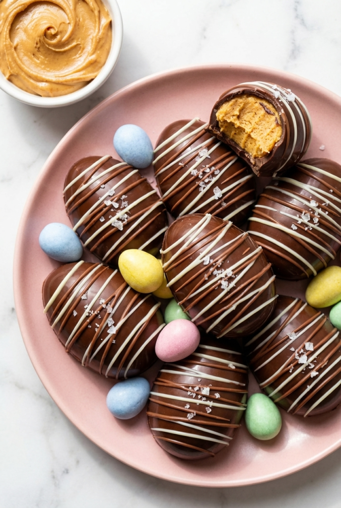 Peanut Butter Easter Egg Candies
