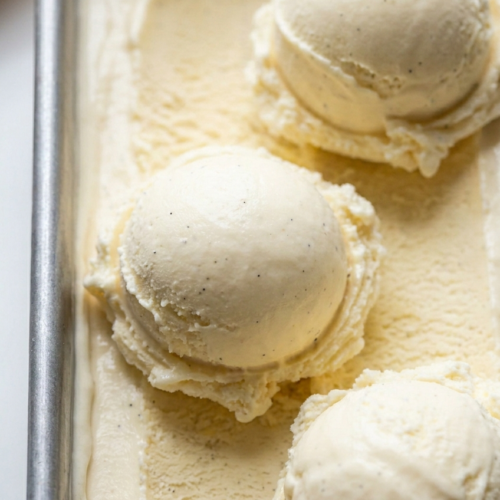 No-Churn Vanilla Ice Cream