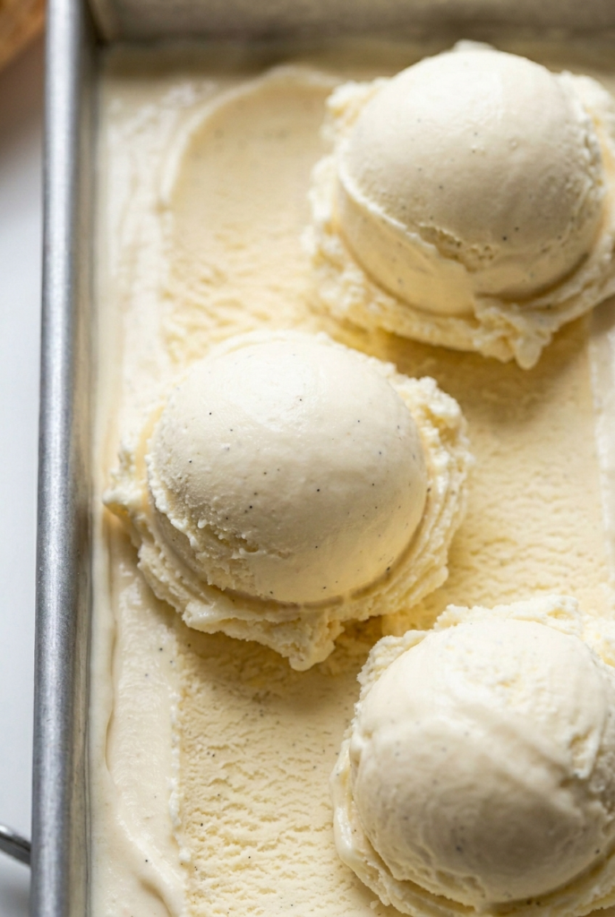 No-Churn Vanilla Ice Cream