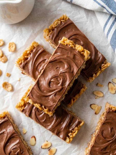 No-Bake Scotcheroos Bars