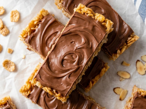 No-Bake Scotcheroos Bars