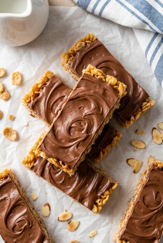 No-Bake Scotcheroos Bars
