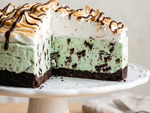 Brownie Baked Alaska