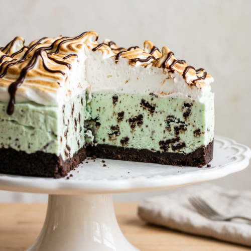 Brownie Baked Alaska