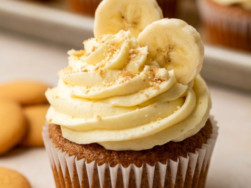 Banana Pudding Cupcakes
