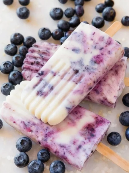 Blueberry Yogurt Swirl