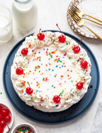 Queen Ice Cream Cake