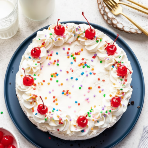Queen Ice Cream Cake