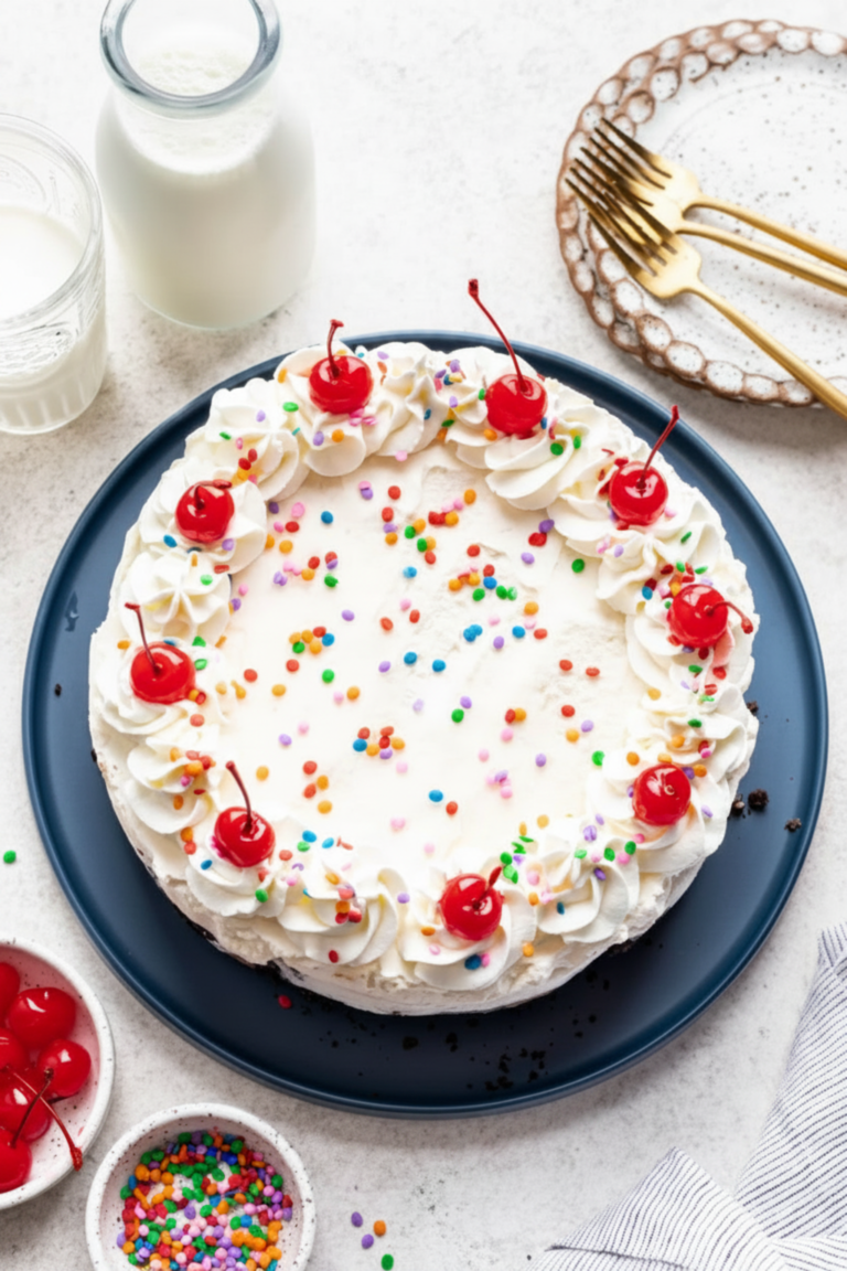 Queen Ice Cream Cake